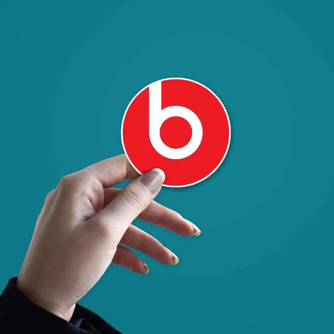 Beats Logo Sticker 2
