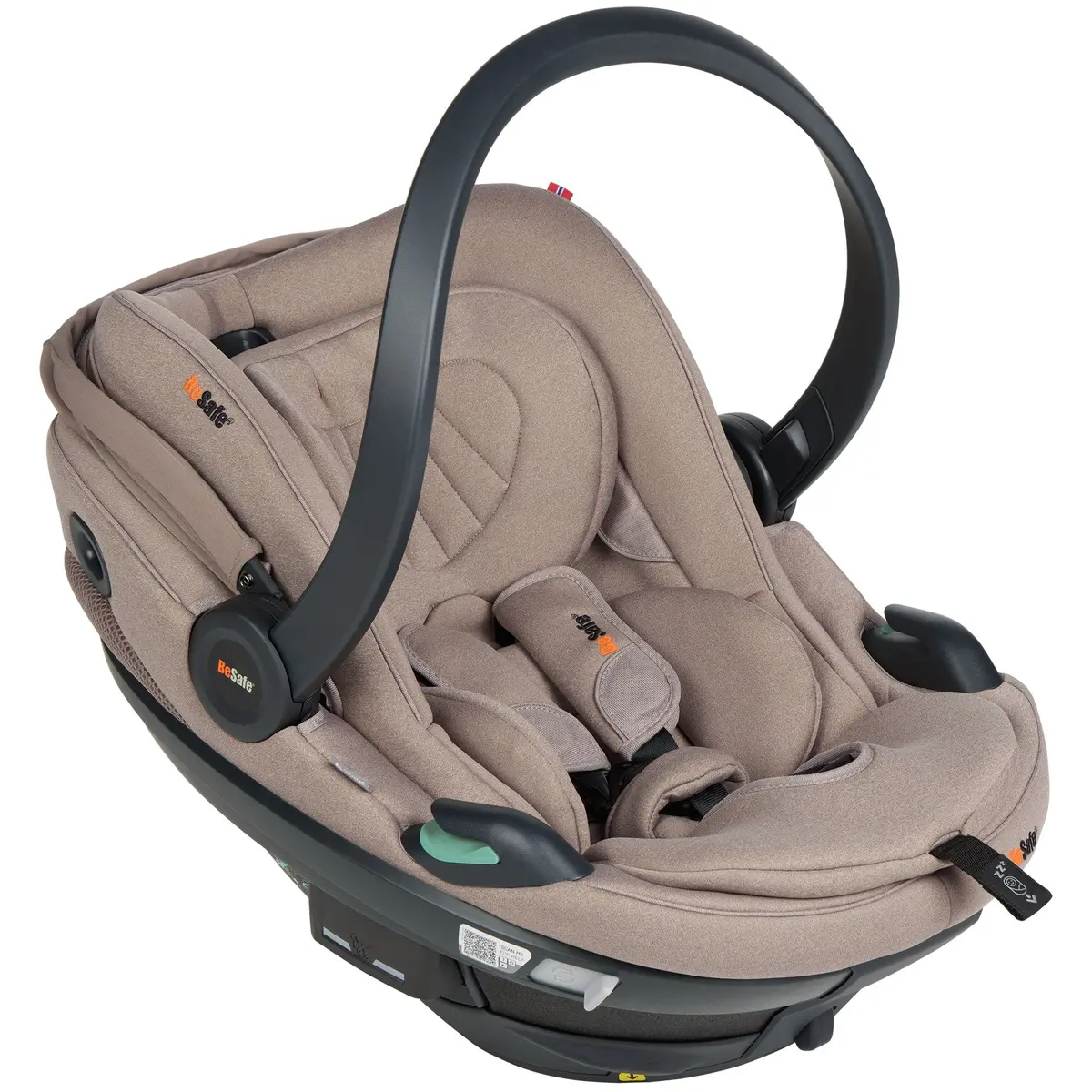 Besafe Go Beyond 2 Car Seat - Dark Sand Soft Breeze 1