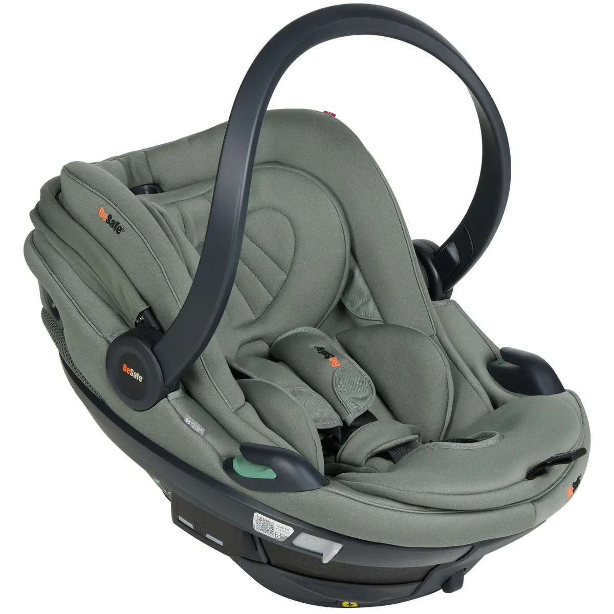 Besafe Go Beyond 2 Car Seat - Meadow Green Soft Breeze 1