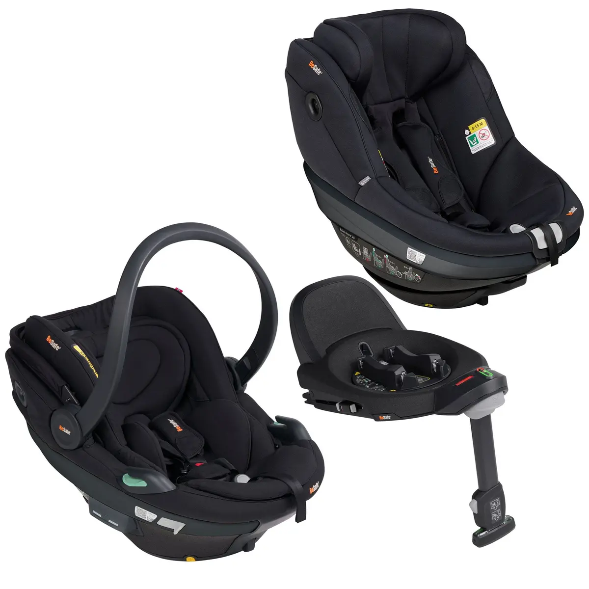 Besafe Beyond 2 360 Complete Bundle - Black Cab 1