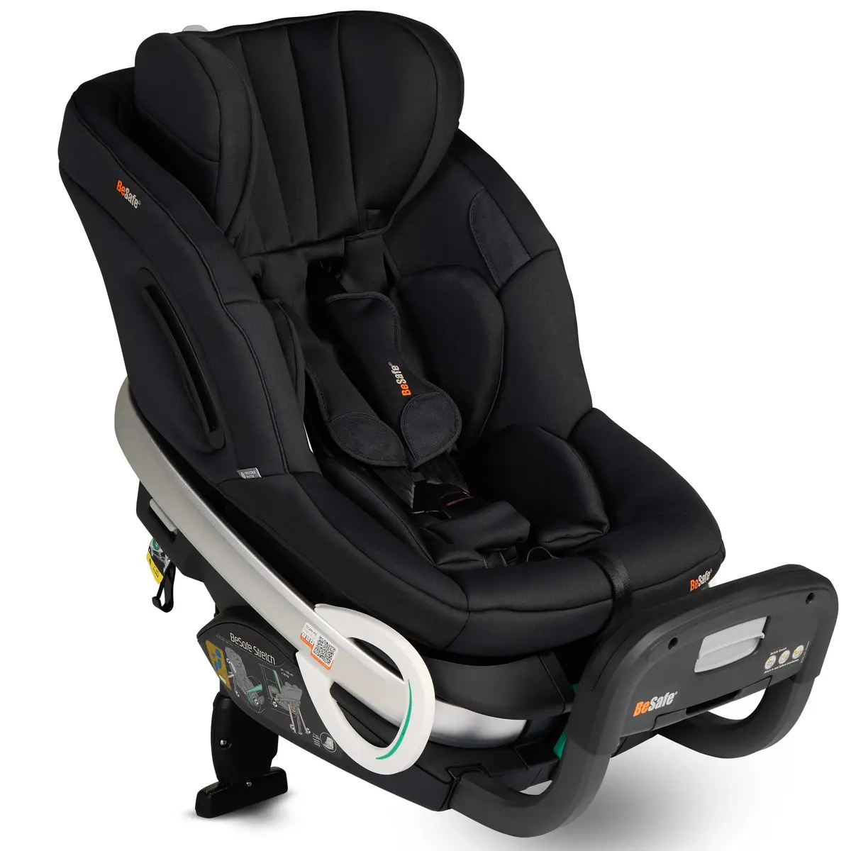 Besafe Stretch Car Seat - Black Soft Breeze 1