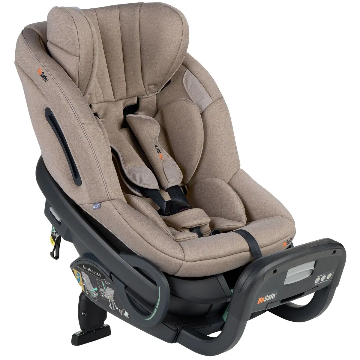 Besafe Stretch 2 Car Seat - Dark Sand Soft Breeze 1