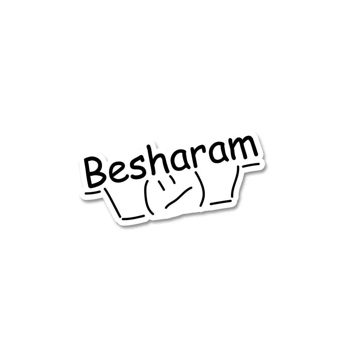 Besharam Sticker 1