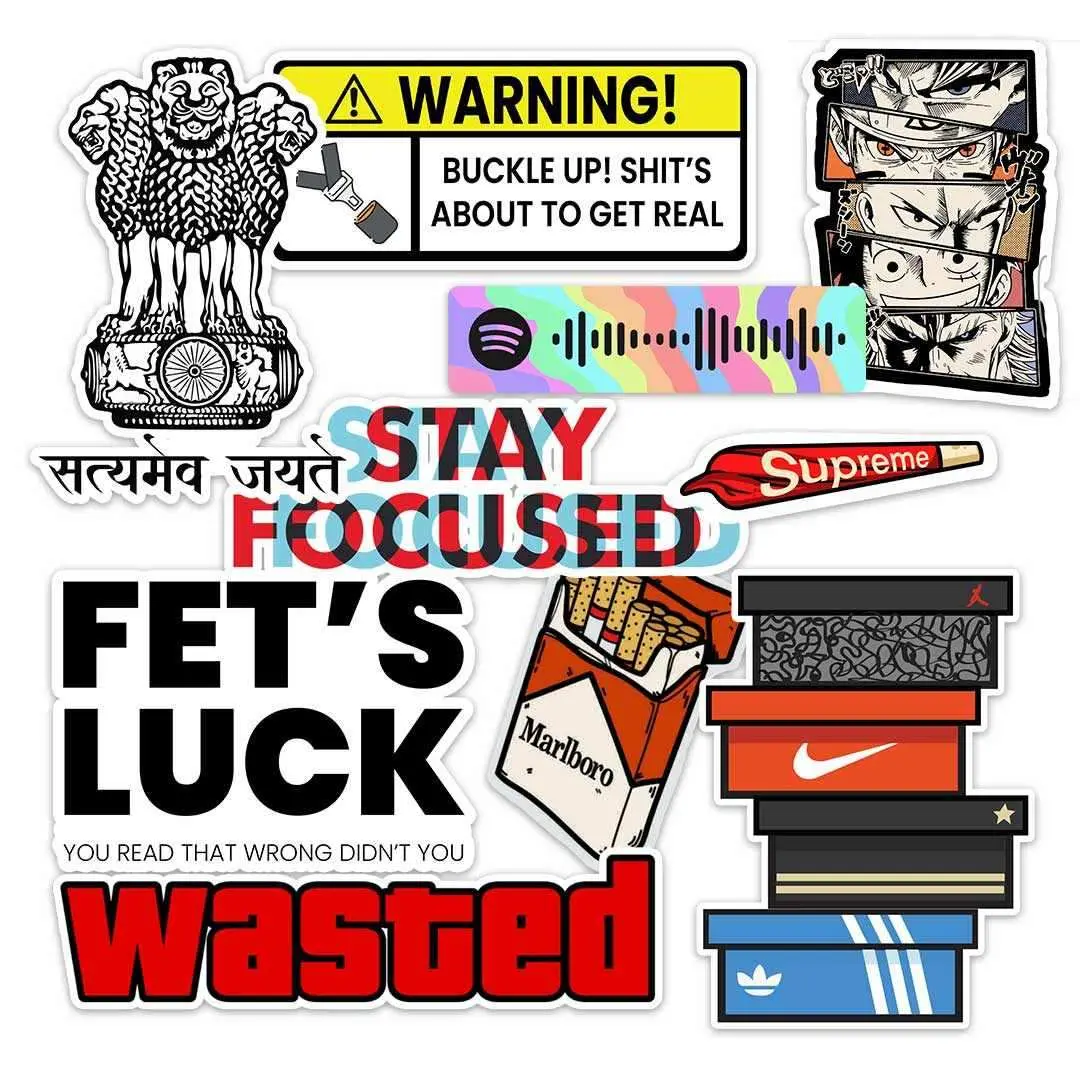 Best Seller Sticker Pack [10 Stickers] 1