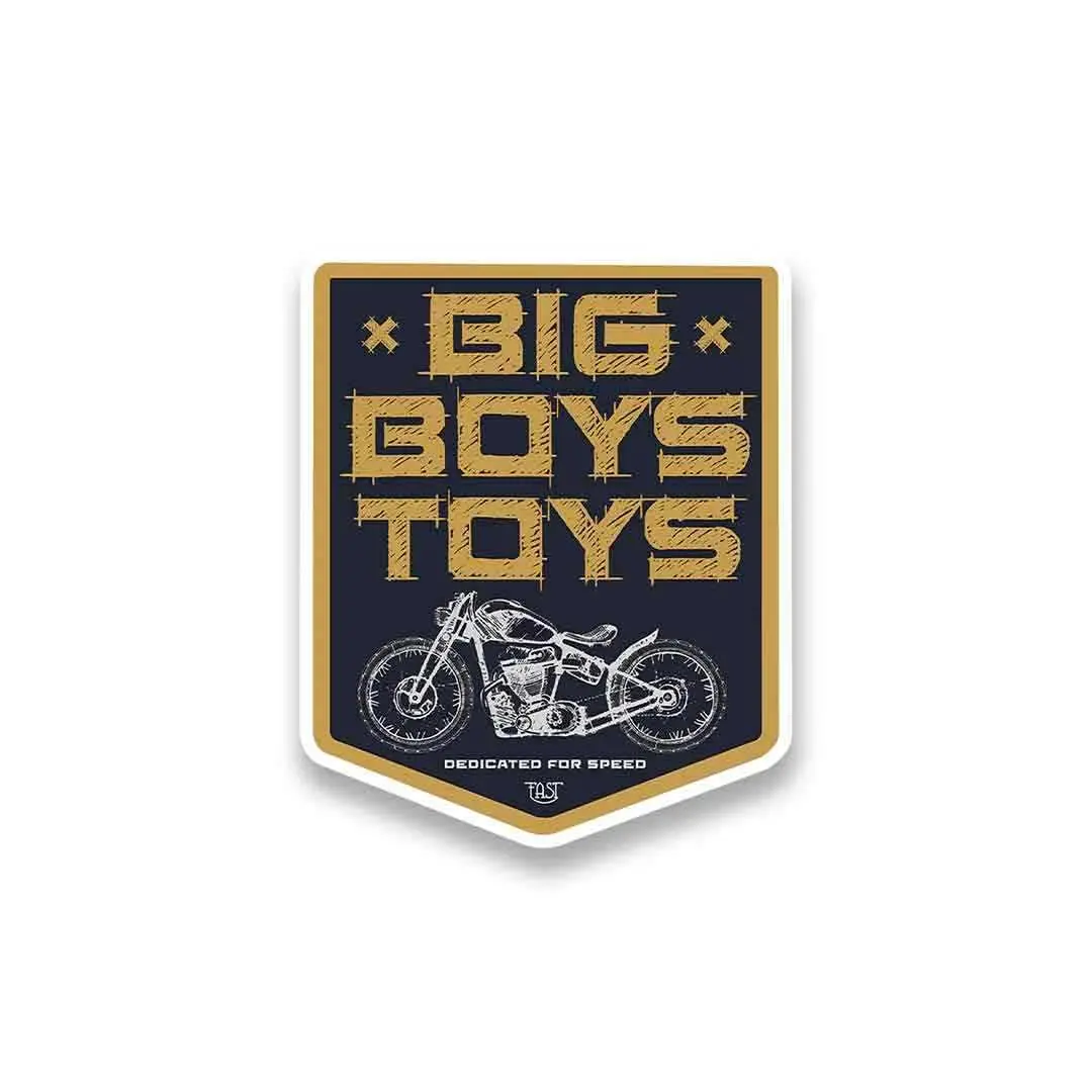 Big Boys Toys Sticker 2
