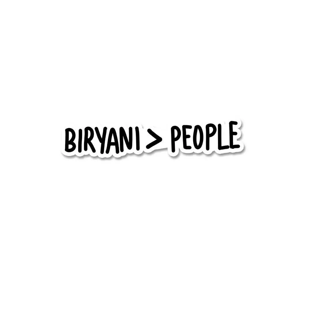 Biryani People Sticker 1
