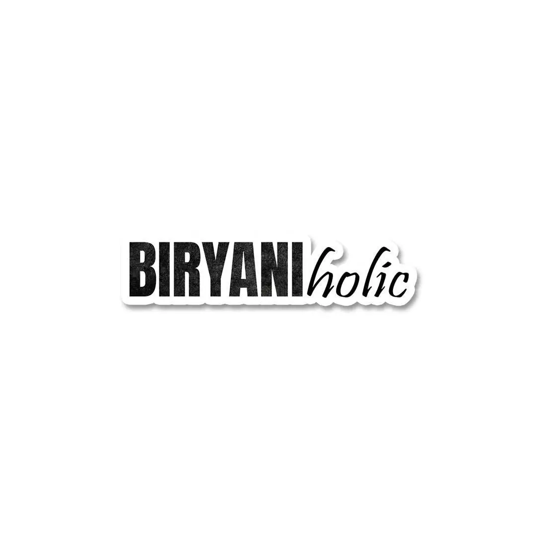 Biryaniholic Sticker 1