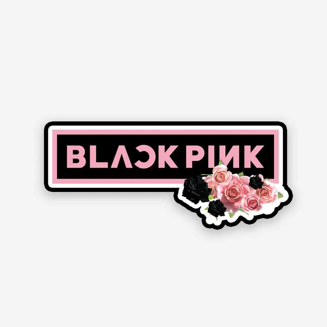 Black Pink Sticker 1