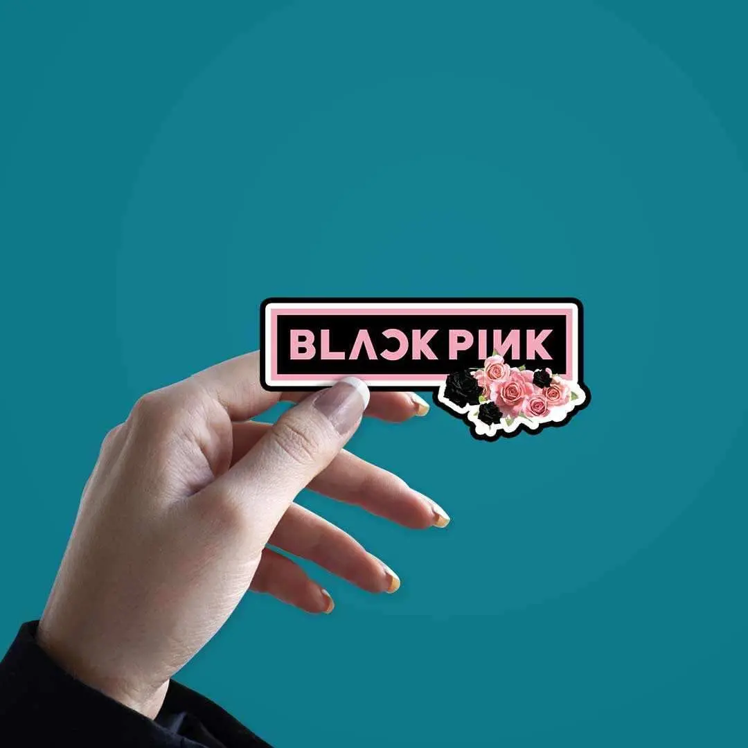 Black Pink Sticker 2