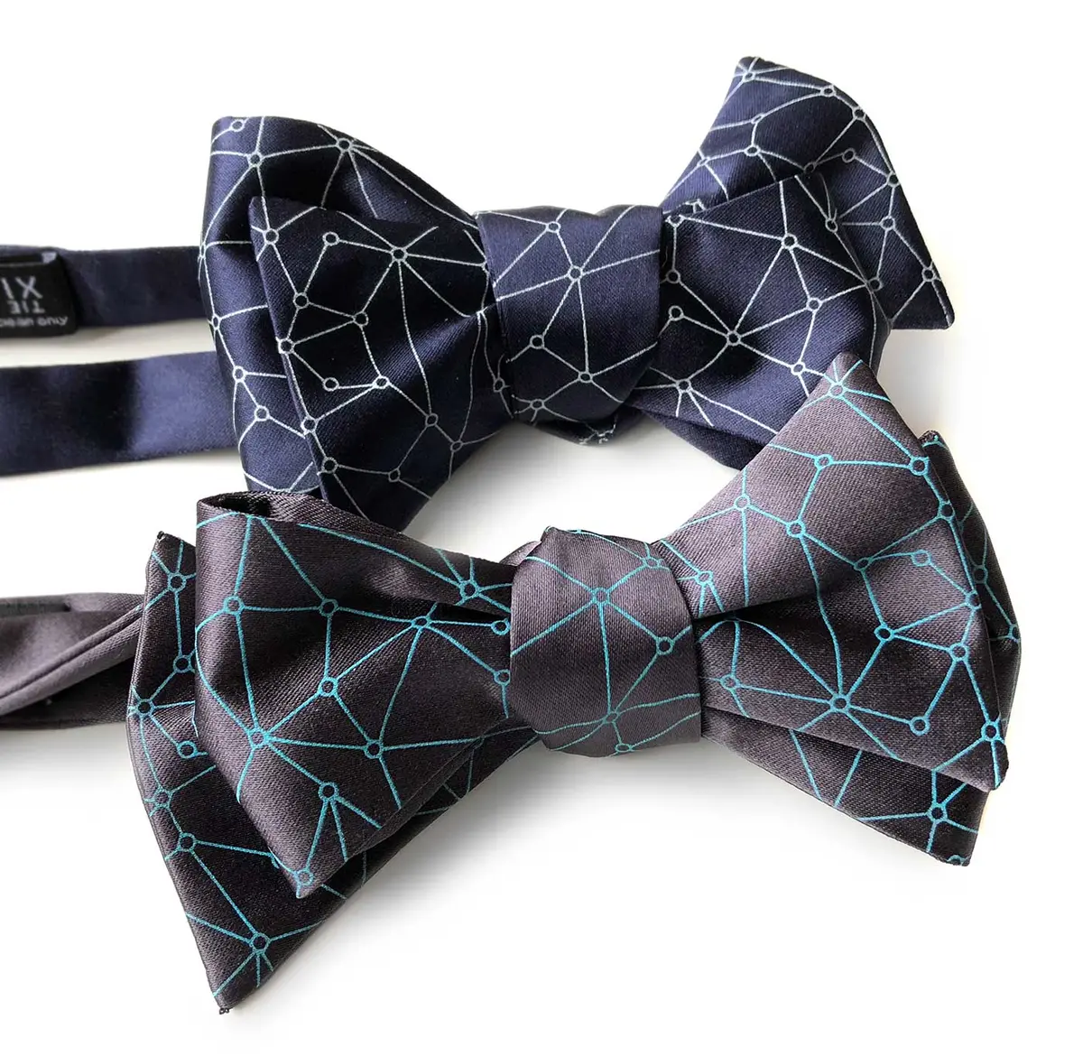 Blockchain Bow Tie, Decentralized Distributed Network Visualization Tie 1