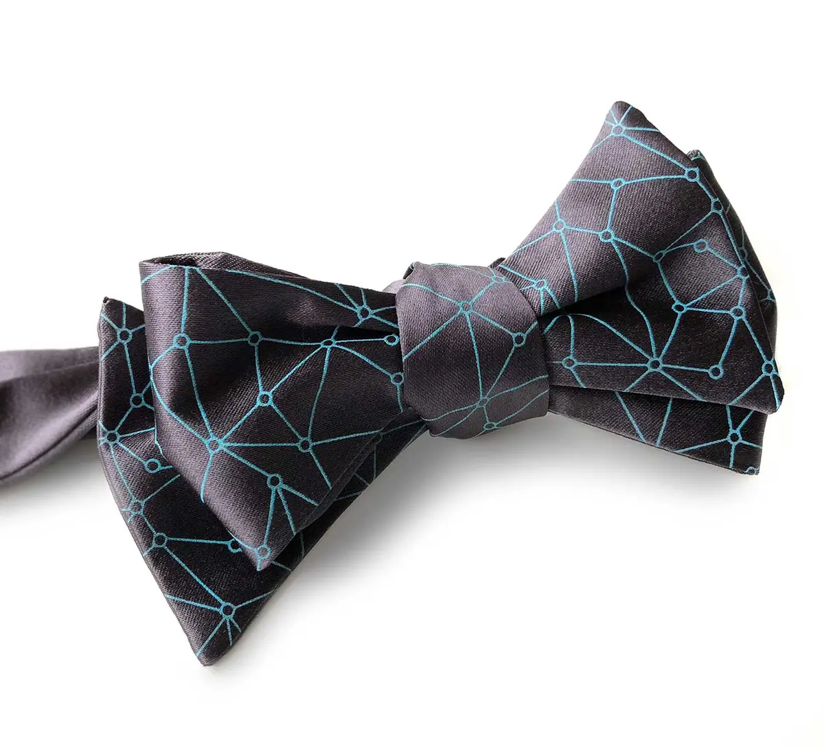 Blockchain Bow Tie, Decentralized Distributed Network Visualization Tie 2