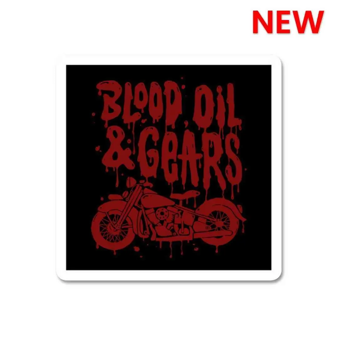 Blood Oil & Gears Sticker 1