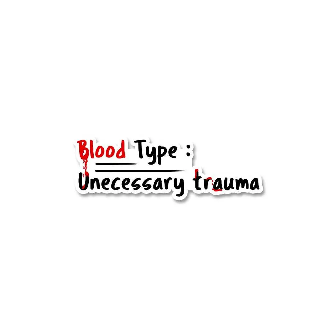 Blood Type Sticker 2