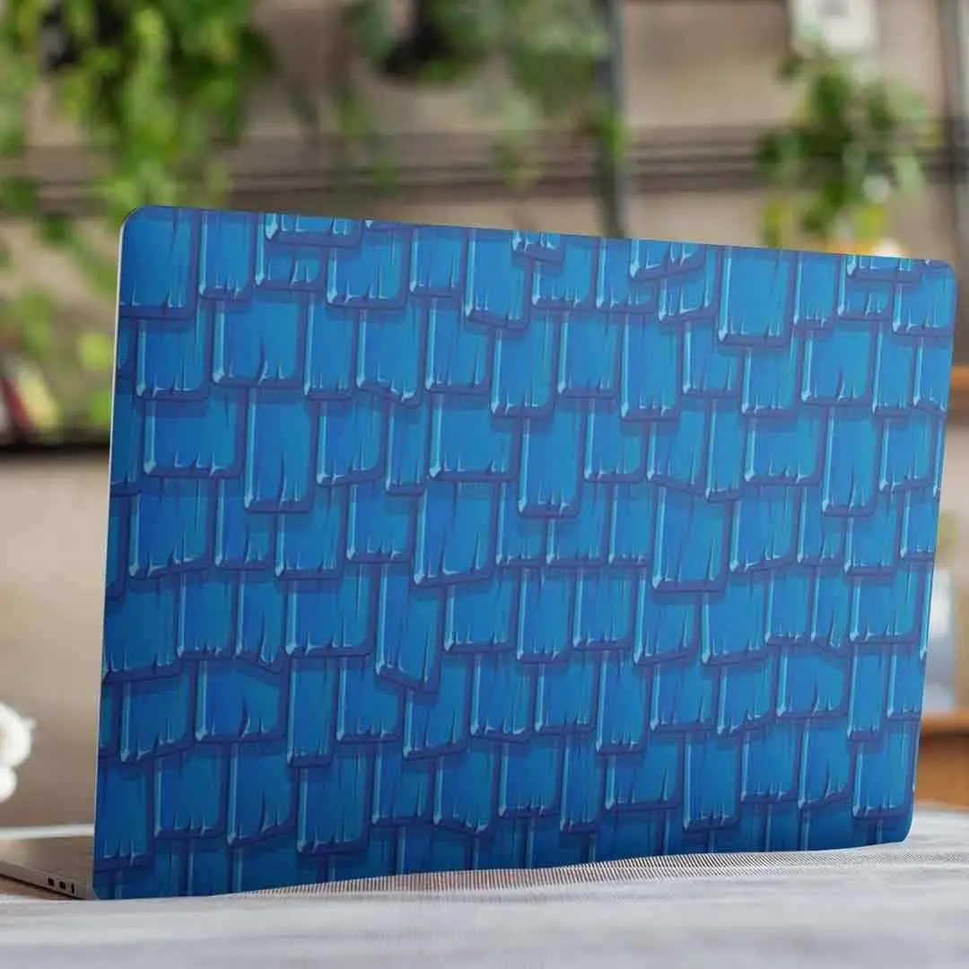 Blue Pattern Laptop Skin 1