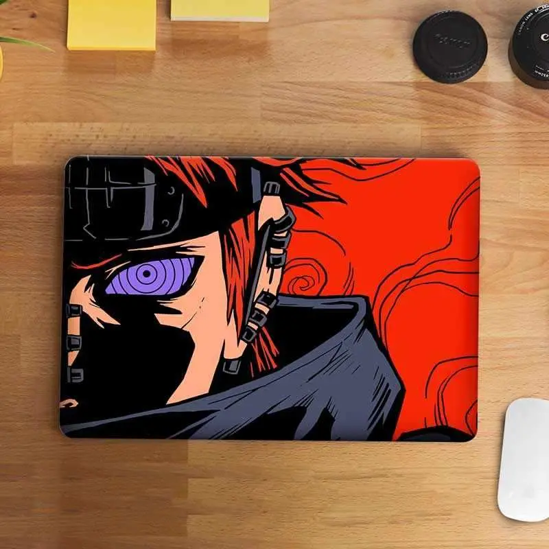 Blue Spiral Eyes Laptop Skin 1