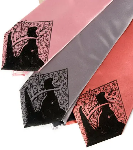 Wild Boar Silk Necktie. "Boar'd To Death" Tie. 1