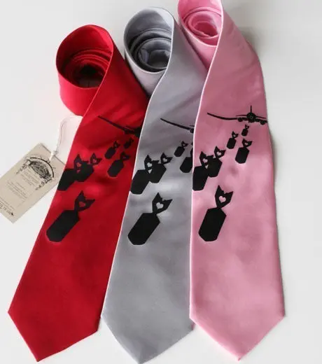 Bombs Away! Silk Necktie 1