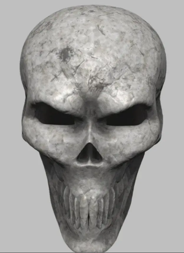 Bone Skull Graphic Decal For Car Hood Truck Tailgate 1