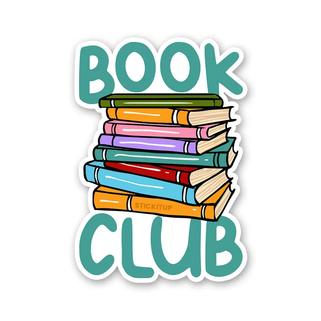 Book Club Sticker 1