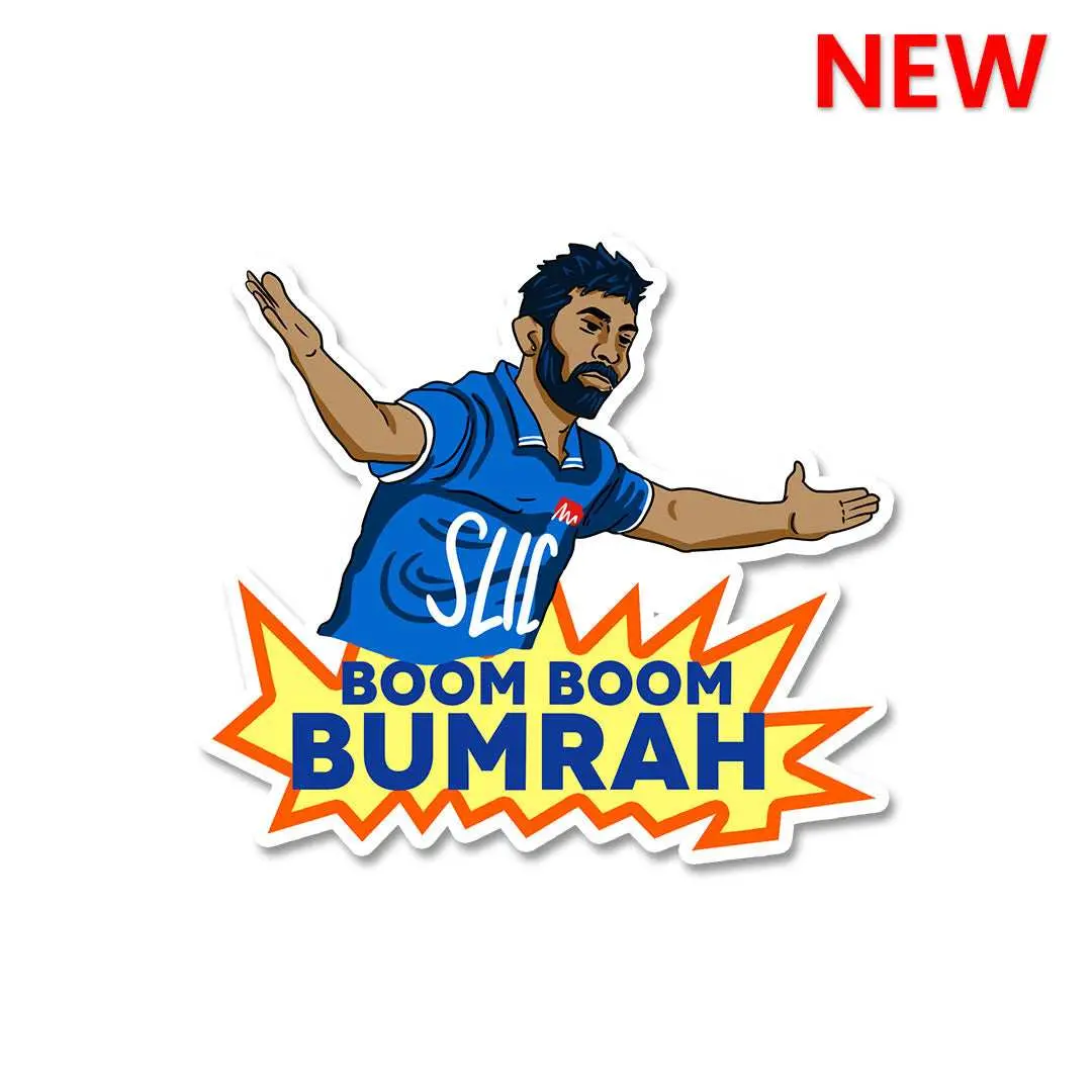Boom Boom Bumrah Sticker 1