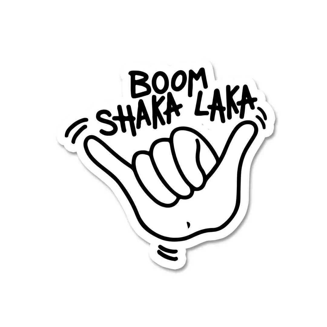 Boom Shaka-Laka Sticker 2