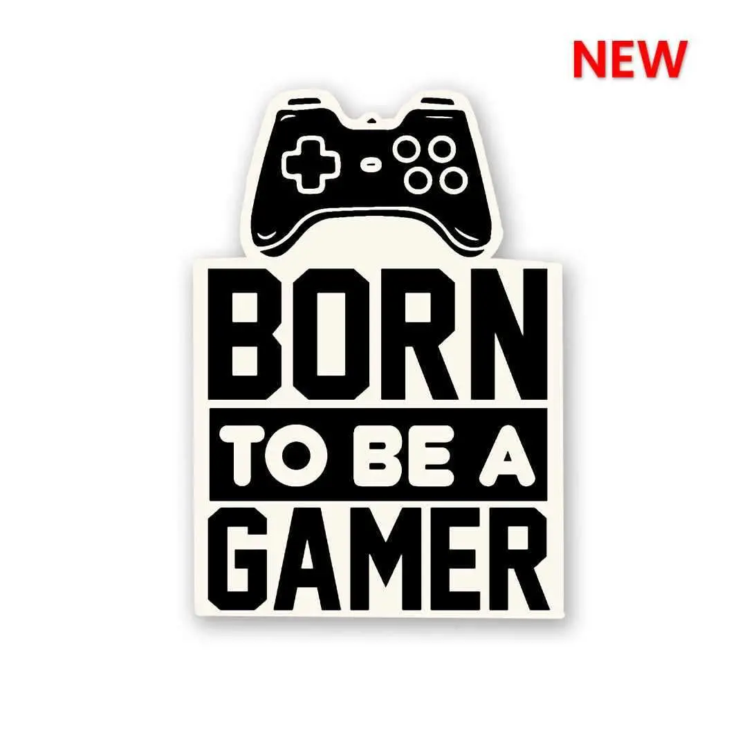 Born To Be Gamer Sticker 1