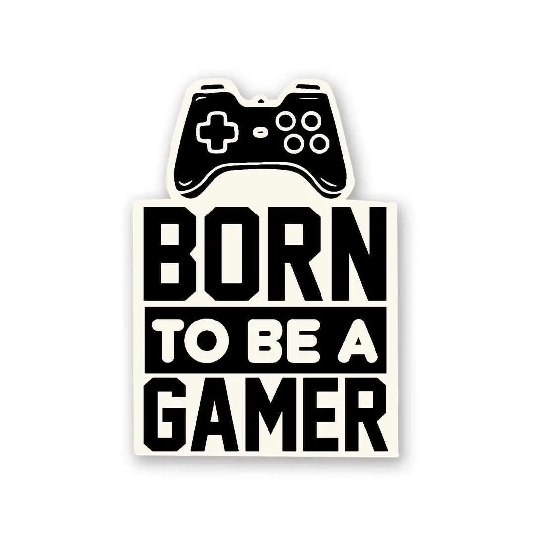 Born To Be Gamer Sticker 2