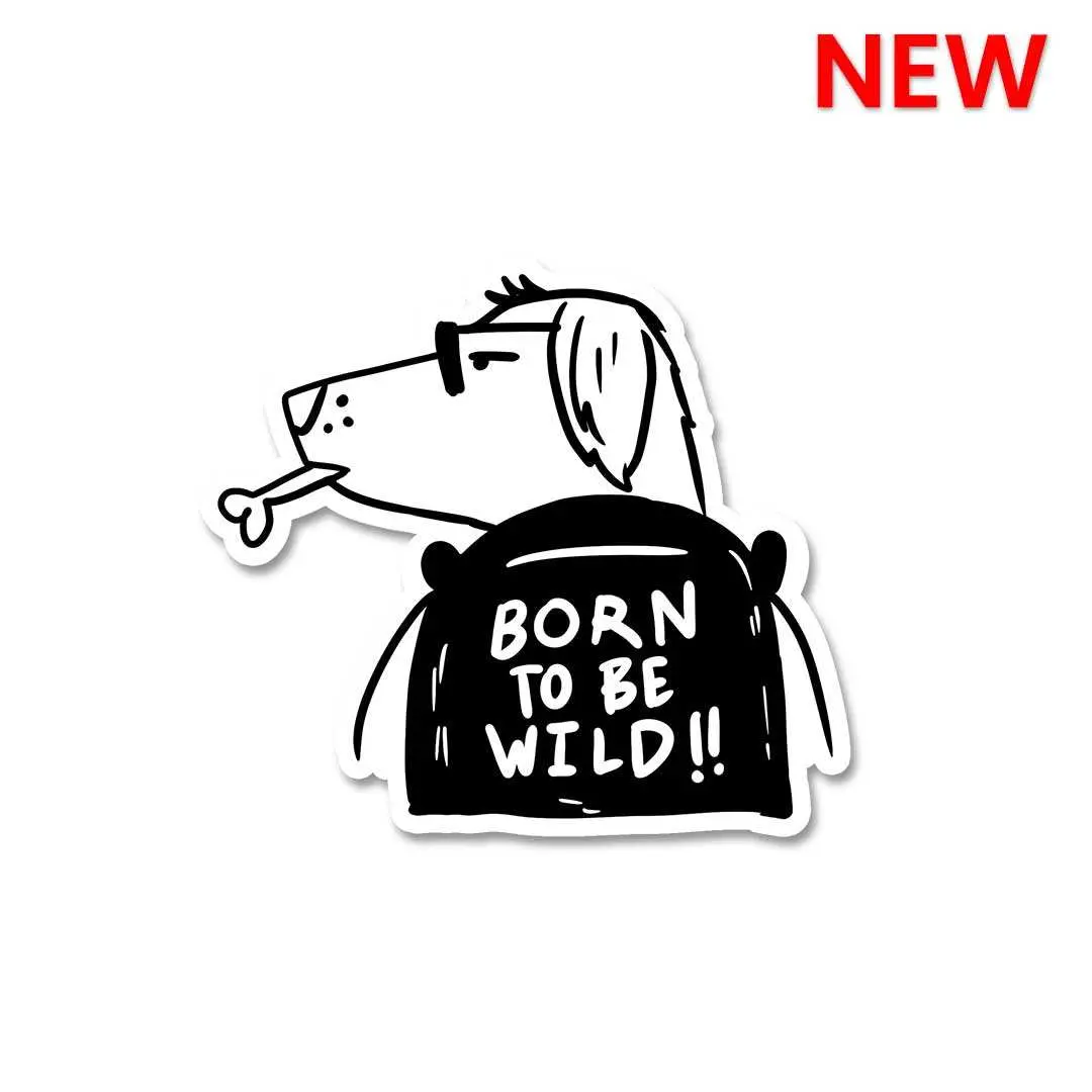 Born To Be Wild Sticker 1
