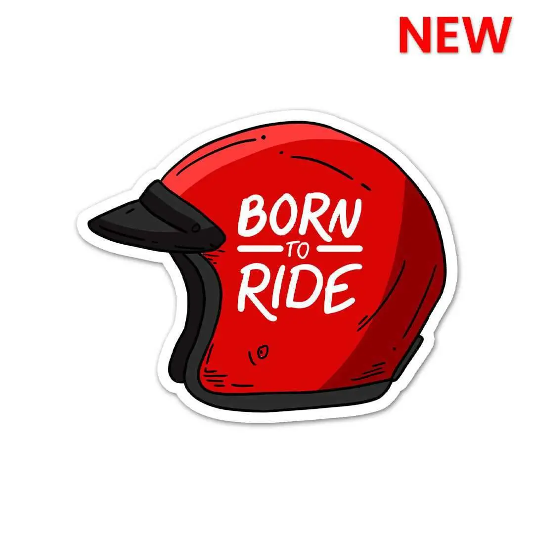 Born To Ride Sticker 2