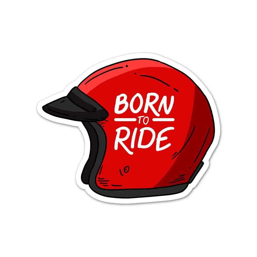 Born To Ride Sticker 1