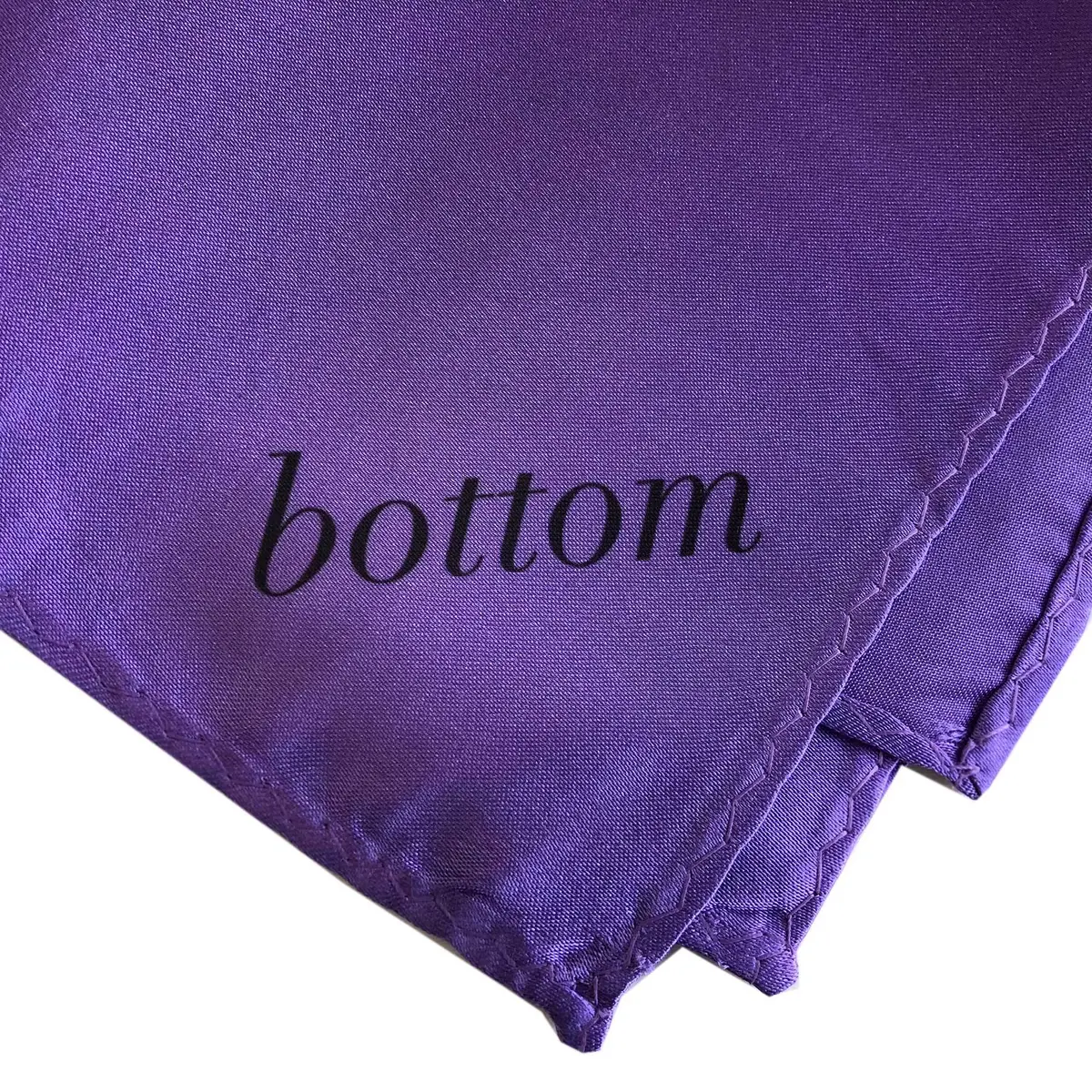Naughty Hanky: Bottom. Printed Pocket Square 1