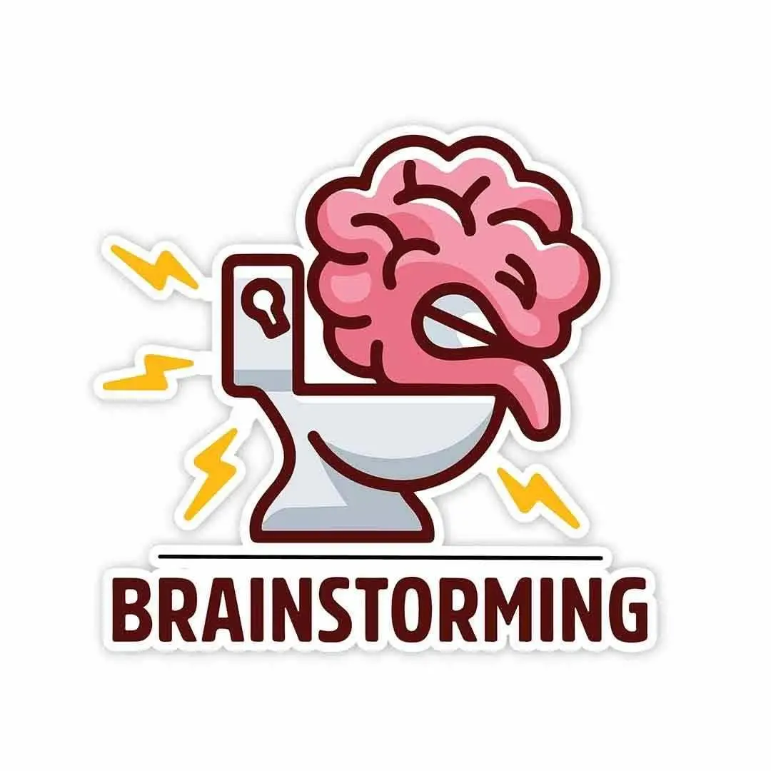 Brainstorming Sticker 1