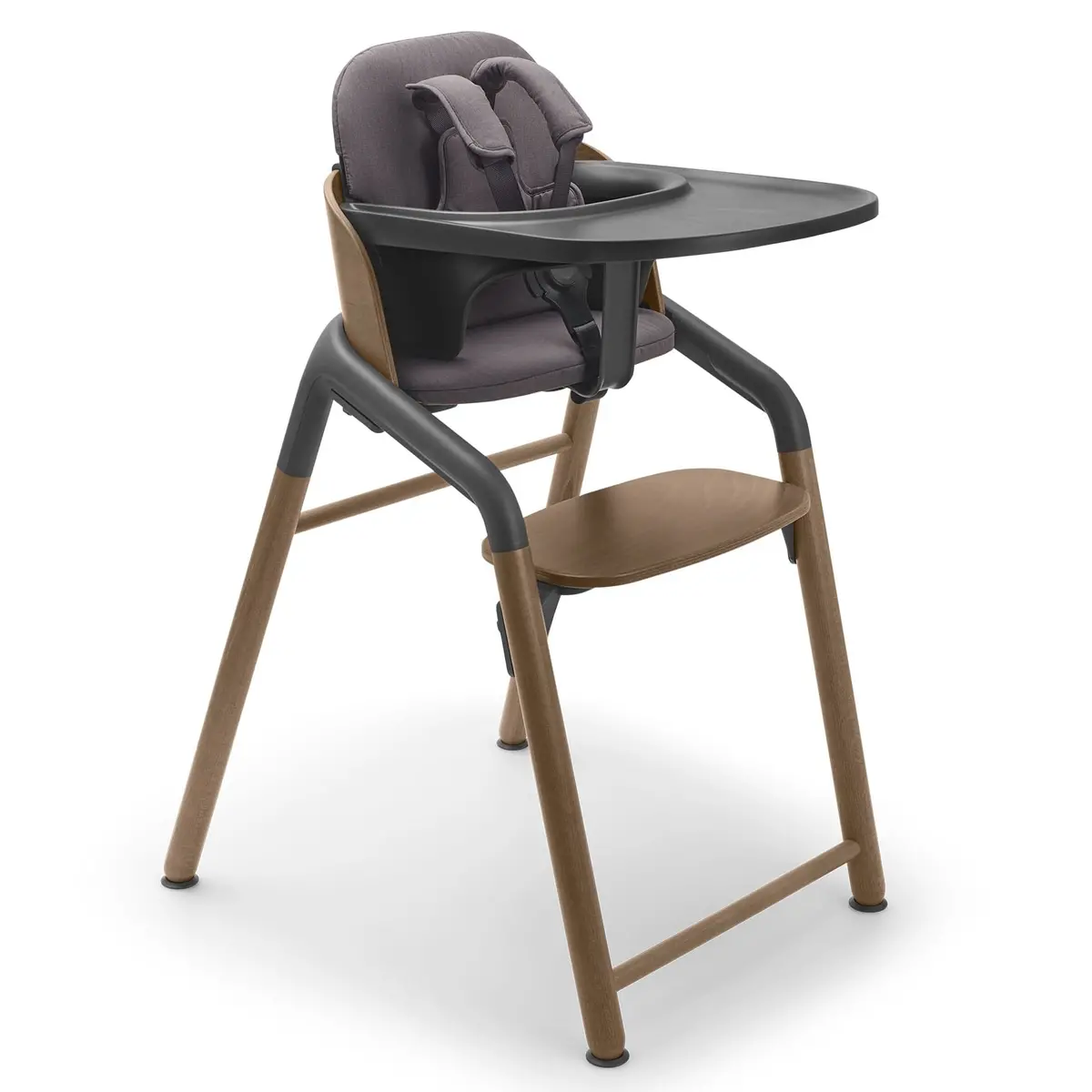 Bugaboo Giraffe Highchair Infant Bundle - Wood Grey 1