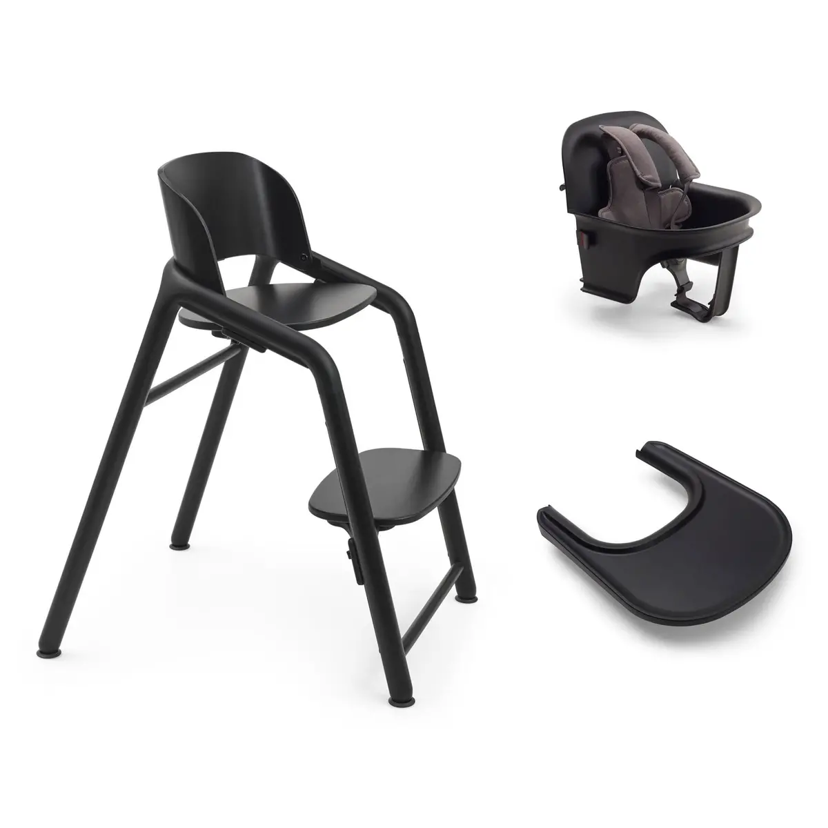 Bugaboo Giraffe Complete High Chair Bundle - Black 1