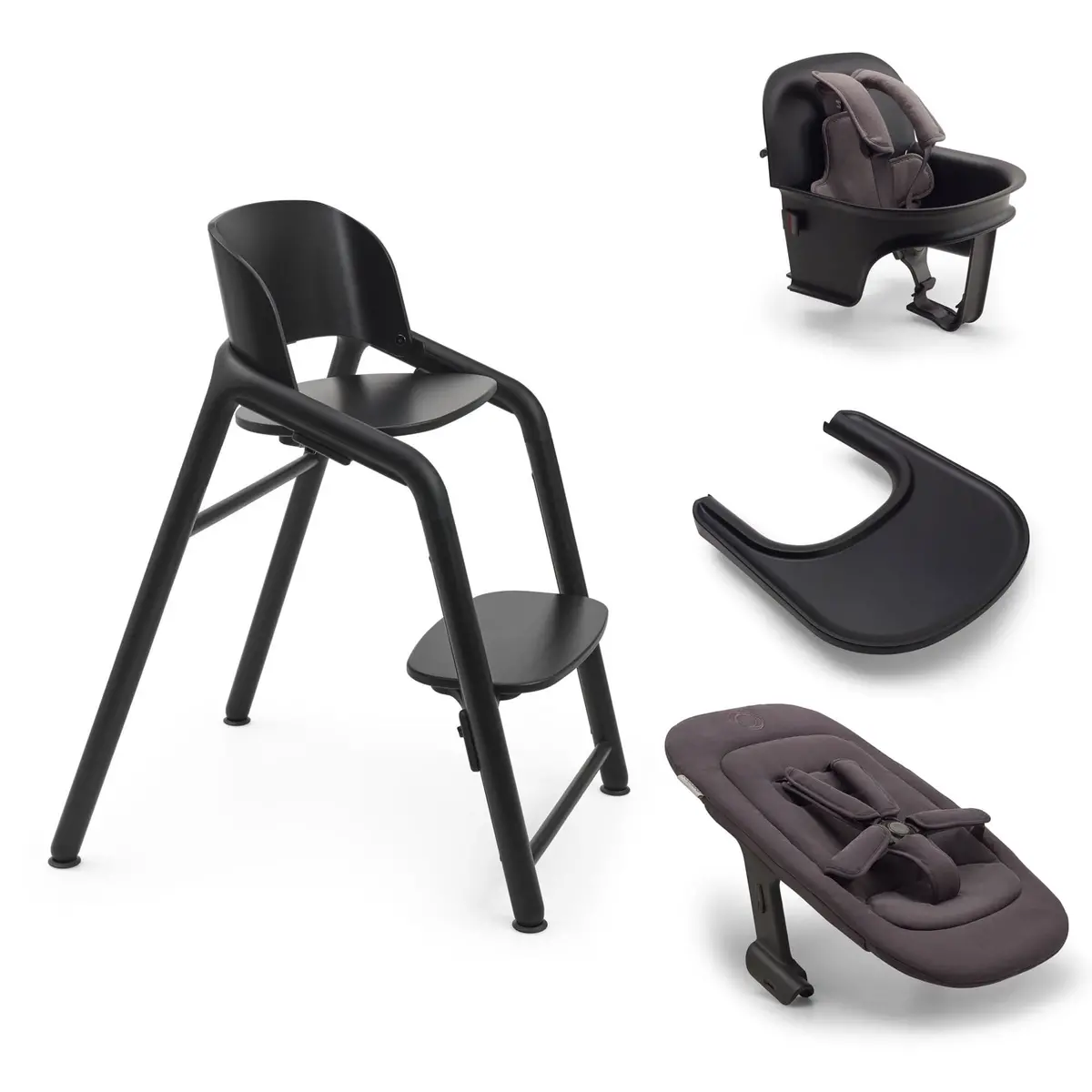 Bugaboo Giraffe Ultimate High Chair Bundle - Black 1