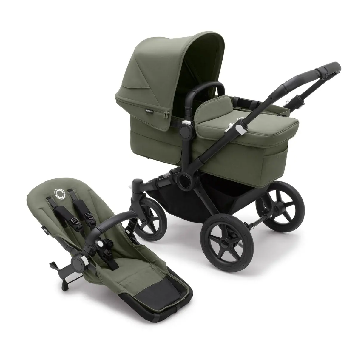 Bugaboo Donkey 5 Mono Essential Bundle - Forest Green 2