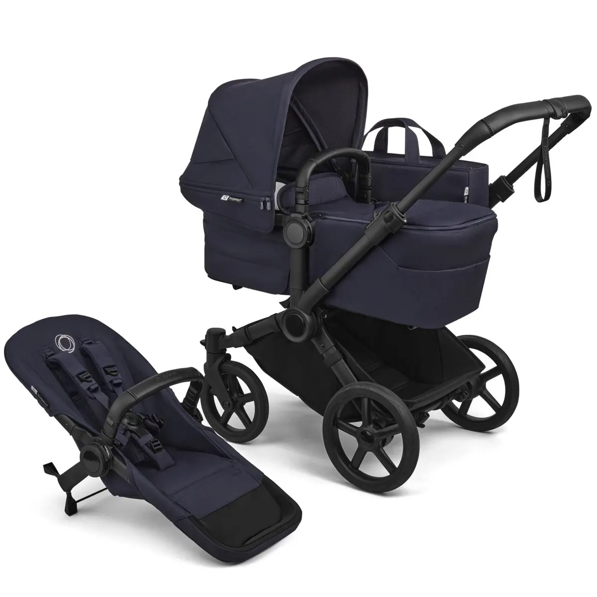 Bugaboo Donkey 6 Single Complete Pushchair - Deep Indigo 1