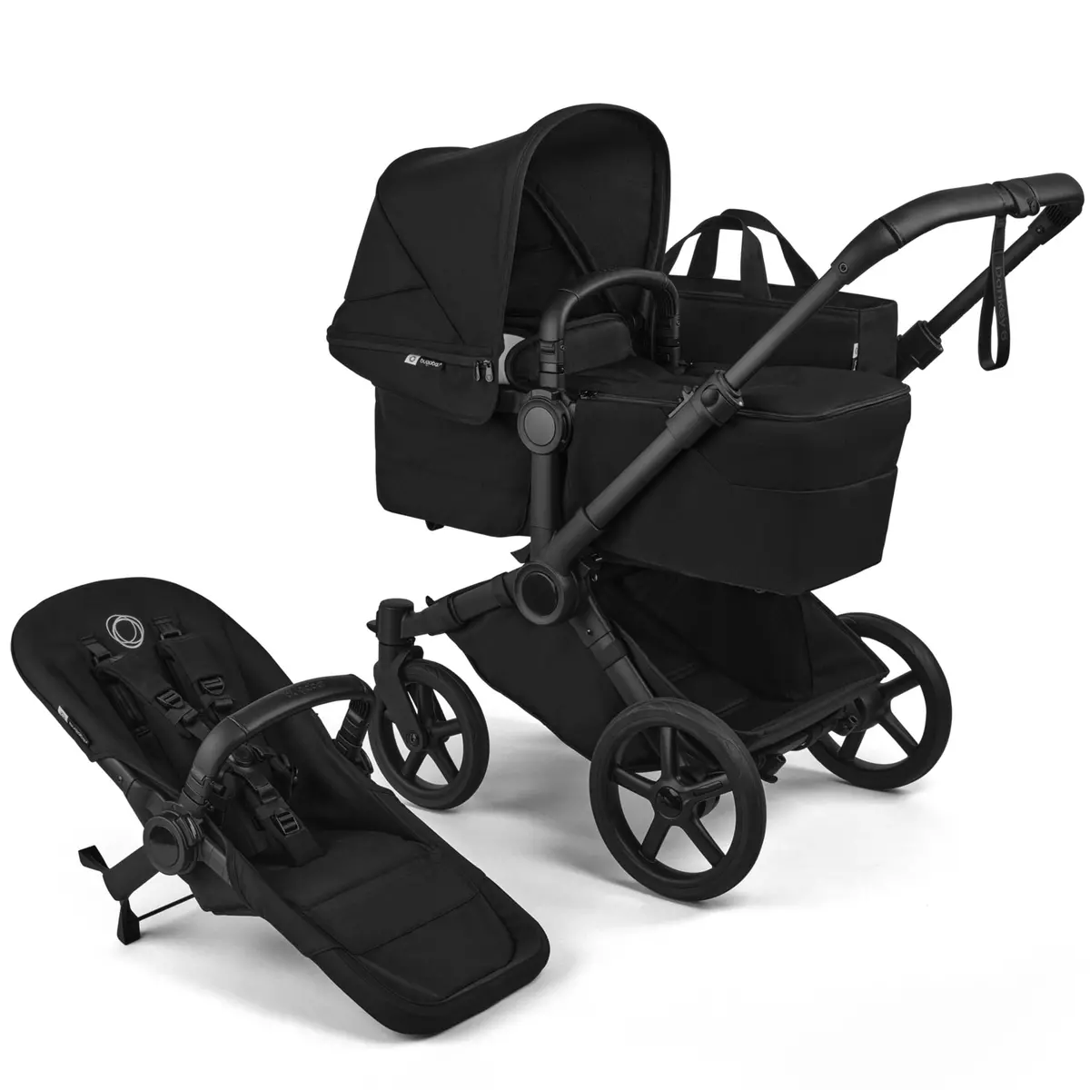 Bugaboo Donkey 6 Single Complete Pushchair - Heritage Black 1