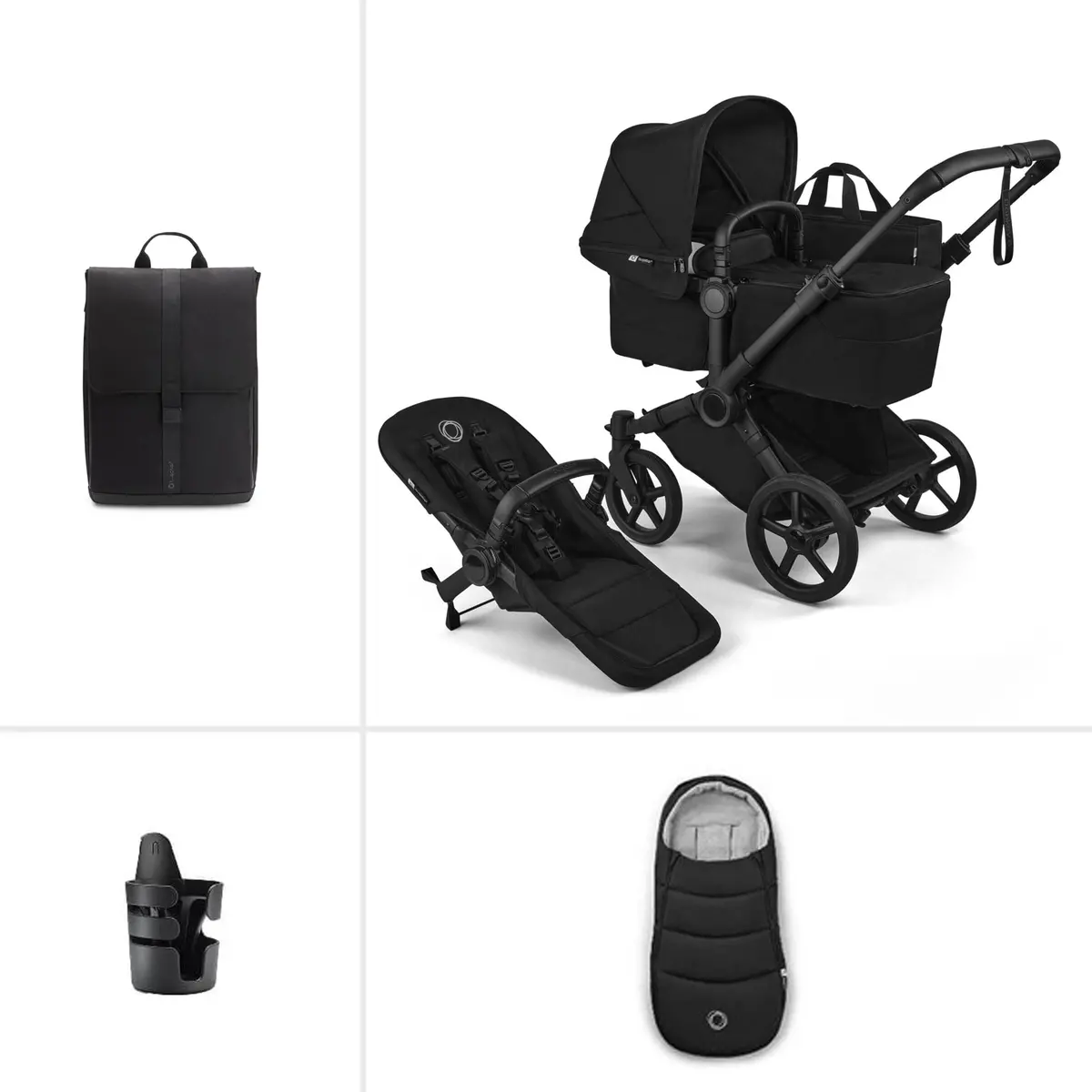 Bugaboo Donkey 6 Single Essential Bundle - Heritage Black 1