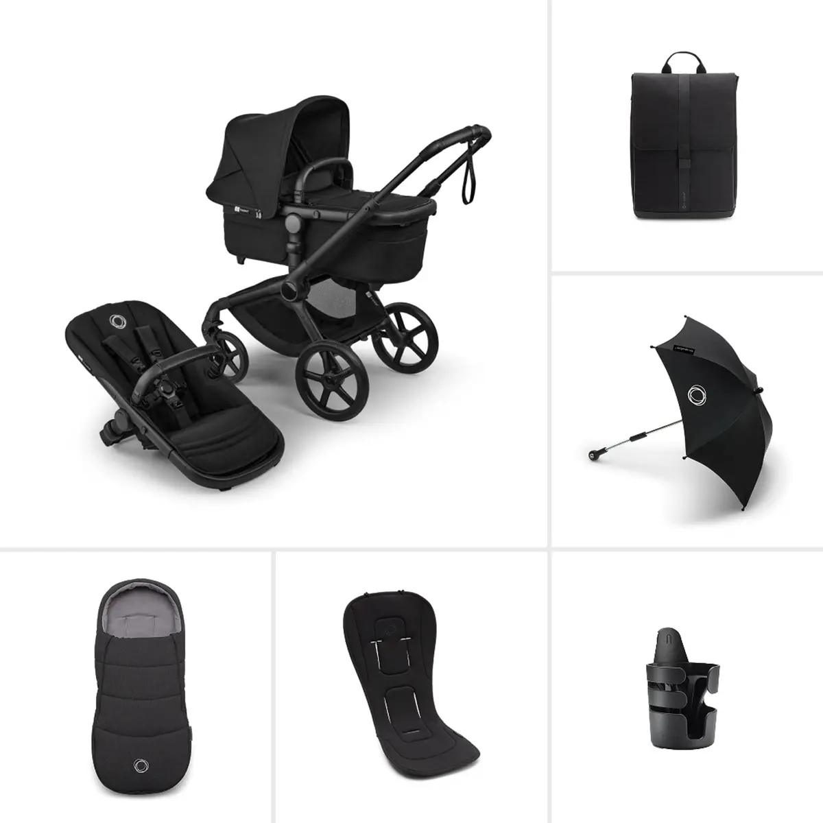 Bugaboo Fox 5 Renew Essential Bundle - Heritage Black 1