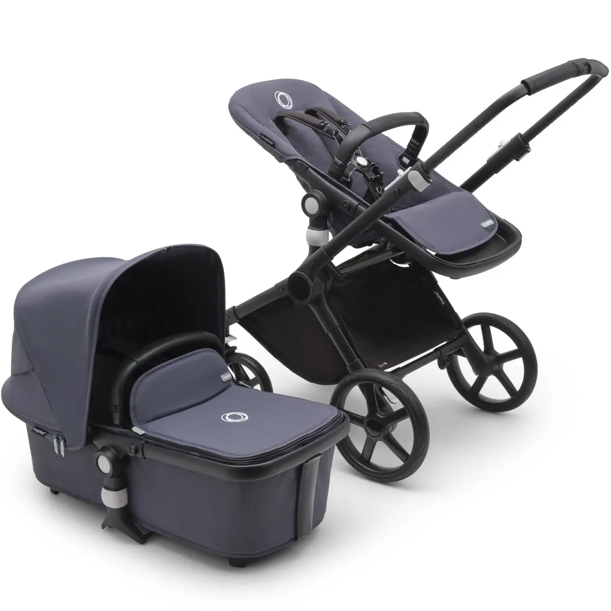 Bugaboo Fox Cub - Black/Stormy Blue 2