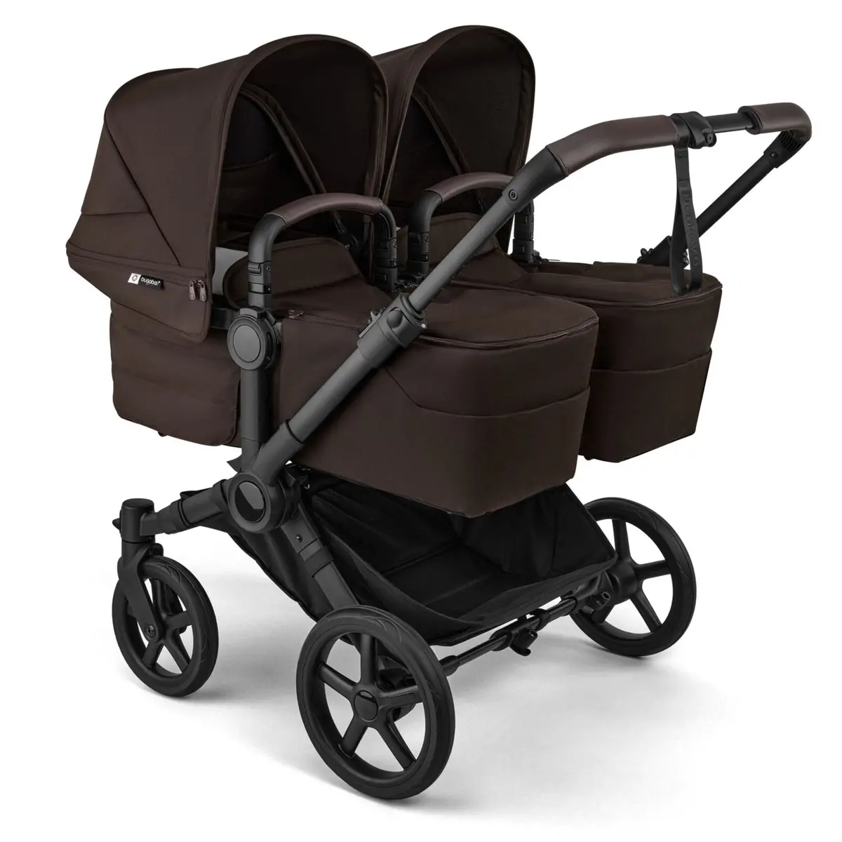 Bugaboo Donkey 5 Twin Complete Pushchair - Cocoa Brown 1