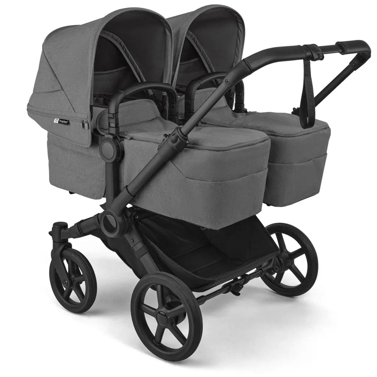 Bugaboo Donkey 5 Twin Complete Pushchair - Moon Grey 1