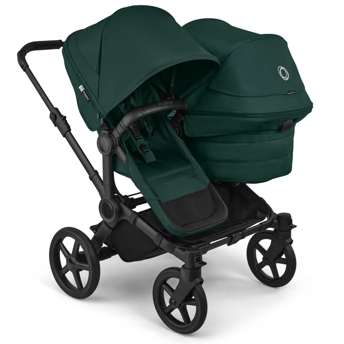 Bugaboo Donkey 6 Double Complete Pushchair - Fern Green 1