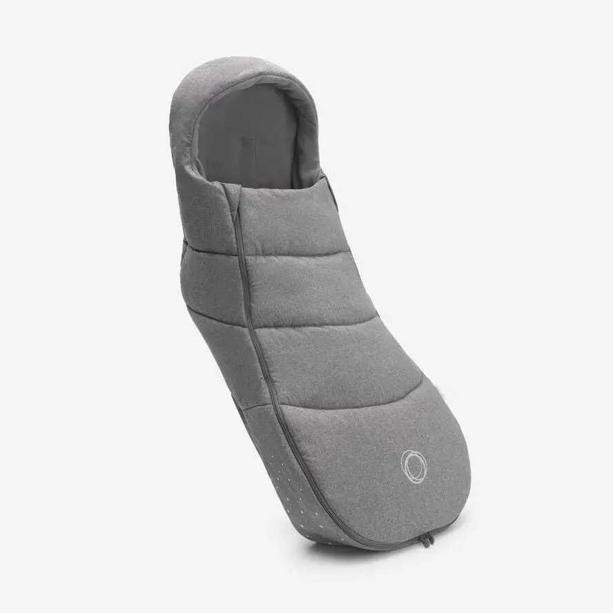 Bugaboo Footmuff In Grey Melange 1