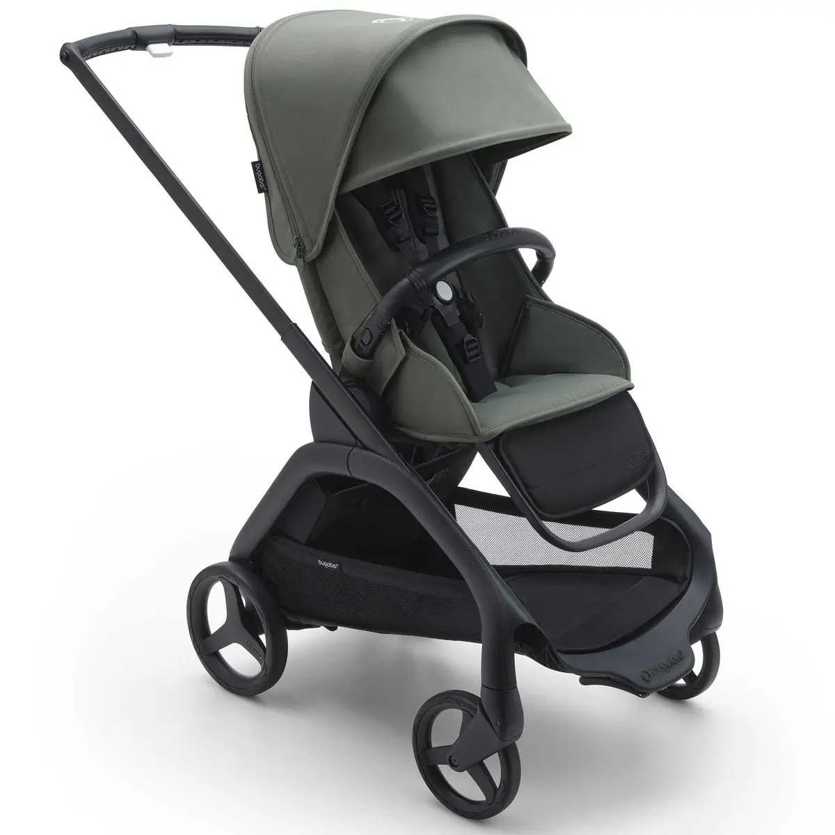 Bugaboo Dragonfly Complete Pushchair - Black/Forest Green 1