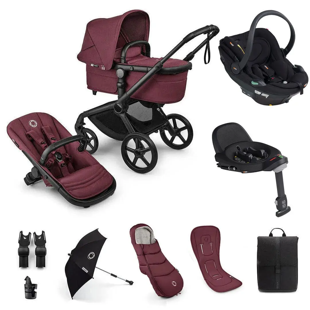 Bugaboo Fox 5 Renew Ultimate Besafe Bundle - Dark Cherry 1