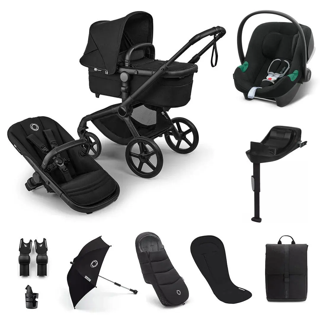 Bugaboo Fox 5 Renew Ultimate Cybex Bundle - Heritage Black 1