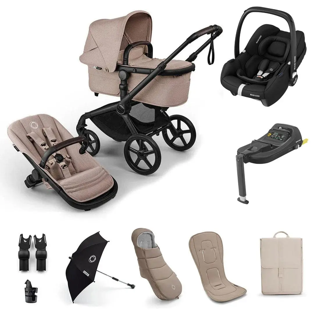 Bugaboo Fox 5 Renew Ultimate Maxi-Cosi Bundle - Desert Taupe 1