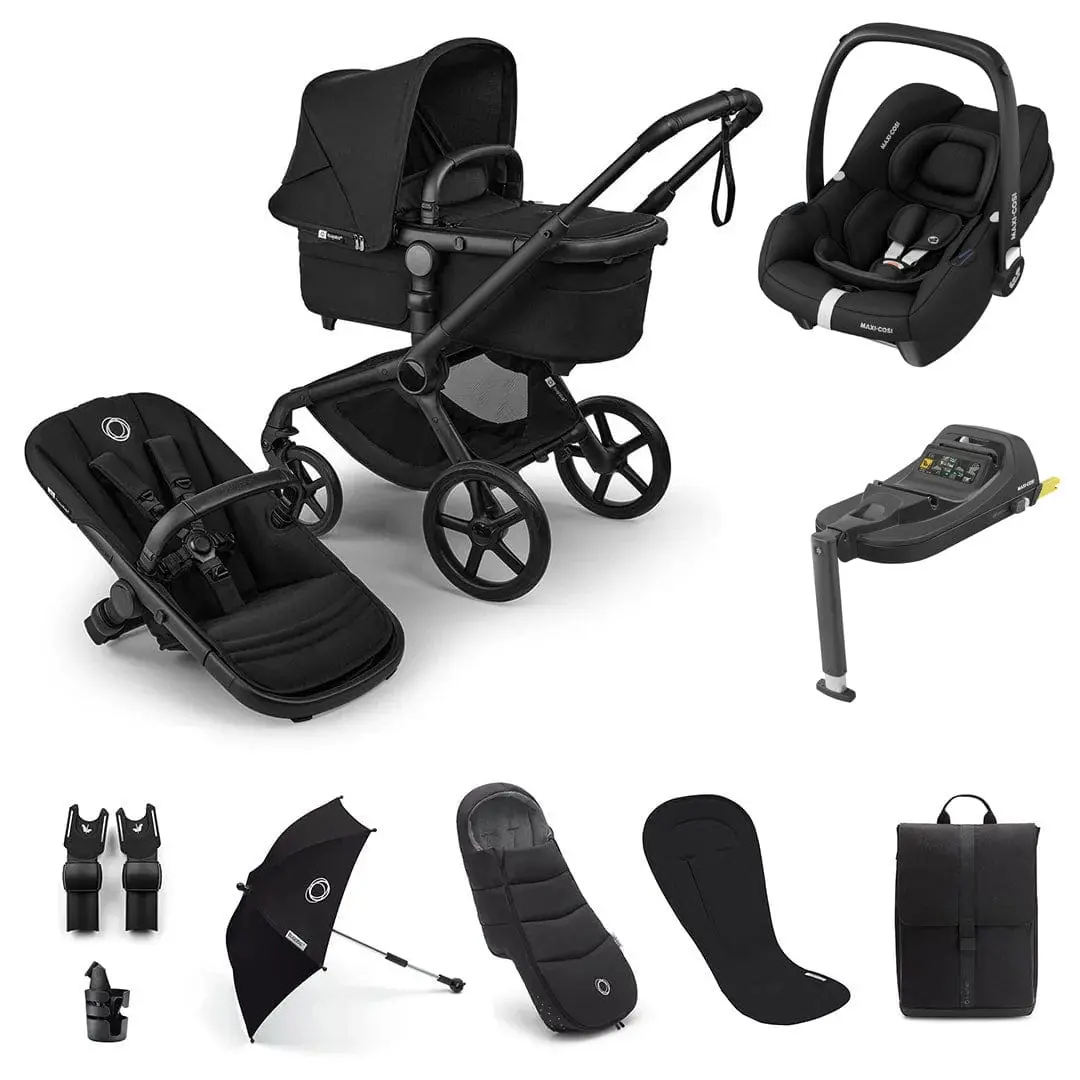 Bugaboo Fox 5 Renew Ultimate Maxi-Cosi Bundle - Heritage Black 1